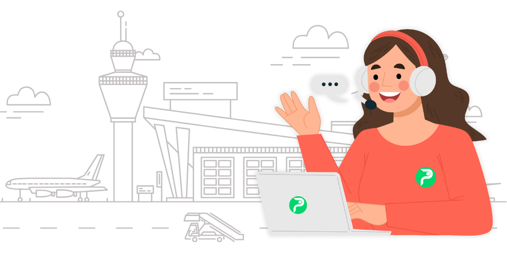 Illustration équipe service client Lebonpark